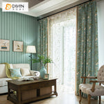 DIHIN HOME Pastoral Cotton Linen Bird and Tree Printed,Blackout Grommet Window Curtain for Living Room,1 Panel Roman Shades Curtains Window Blinds custom curtains blackout curtains curtains for living room sheer curtains curtain fabric linen curtains kitchen curtains velvet curtains pinch pleat curtains bay window curtains outdoor curtains pleated curtains floral curtains dining room curtains kitchen valances drapes for bedroom patio curtains nursery curtains grommet curtains