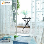 DIHIN HOME Pastoral Cotton Linen Embroidered Sheer Curtain,Grommet Window Curtain for Living Room ,52x63-inch,1 Panel Roman Shades Curtains Window Blinds custom curtains blackout curtains curtains for living room sheer curtains curtain fabric linen curtains kitchen curtains velvet curtains pinch pleat curtains bay window curtains outdoor curtains pleated curtains floral curtains dining room curtains kitchen valances drapes for bedroom patio curtains nursery curtains grommet curtains