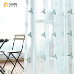 DIHIN HOME Pastoral Cotton Linen Embroidered Sheer Curtain,Grommet Window Curtain for Living Room ,52x63-inch,1 Panel Roman Shades Curtains Window Blinds custom curtains blackout curtains curtains for living room sheer curtains curtain fabric linen curtains kitchen curtains velvet curtains pinch pleat curtains bay window curtains outdoor curtains pleated curtains floral curtains dining room curtains kitchen valances drapes for bedroom patio curtains nursery curtains grommet curtains