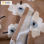 DIHIN HOME Pastoral Cotton Linen Fabric White Flowers Printed,Blackout Grommet Window Curtain for Living Room,1 Panel Roman Shades Curtains Window Blinds custom curtains blackout curtains curtains for living room sheer curtains curtain fabric linen curtains kitchen curtains velvet curtains pinch pleat curtains bay window curtains outdoor curtains pleated curtains floral curtains dining room curtains kitchen valances drapes for bedroom patio curtains nursery curtains grommet curtains