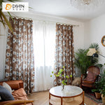 DIHIN HOME Pastoral Cotton Linen Fabric White Flowers Printed,Blackout Grommet Window Curtain for Living Room,1 Panel Roman Shades Curtains Window Blinds custom curtains blackout curtains curtains for living room sheer curtains curtain fabric linen curtains kitchen curtains velvet curtains pinch pleat curtains bay window curtains outdoor curtains pleated curtains floral curtains dining room curtains kitchen valances drapes for bedroom patio curtains nursery curtains grommet curtains