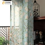 DIHIN HOME Pastoral Cotton Linen Printed Flowers,Blackout Curtains Grommet Window Curtain for Living Room ,52x63-inch,1 Panel Roman Shades Curtains Window Blinds custom curtains blackout curtains curtains for living room sheer curtains curtain fabric linen curtains kitchen curtains velvet curtains pinch pleat curtains bay window curtains outdoor curtains pleated curtains floral curtains dining room curtains kitchen valances drapes for bedroom patio curtains nursery curtains grommet curtains