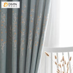 DIHIN HOME Pastoral Embroidered Tree Pattern Cotton / Linen Printed,Blackout Grommet Window Curtain for Living Room ,52x63-inch,1 Panel Roman Shades Curtains Window Blinds custom curtains blackout curtains curtains for living room sheer curtains curtain fabric linen curtains kitchen curtains velvet curtains pinch pleat curtains bay window curtains outdoor curtains pleated curtains floral curtains dining room curtains kitchen valances drapes for bedroom patio curtains nursery curtains grommet curtains