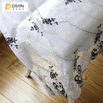 DIHIN HOME Pastoral Embroidered Tulle Curtain,Sheer Curtain, Grommet Window Curtain for Living Room ,52x63-inch,1 Panel Roman Shades Curtains Window Blinds custom curtains blackout curtains curtains for living room sheer curtains curtain fabric linen curtains kitchen curtains velvet curtains pinch pleat curtains bay window curtains outdoor curtains pleated curtains floral curtains dining room curtains kitchen valances drapes for bedroom patio curtains nursery curtains grommet curtains
