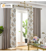 DIHIN HOME Pastoral Fallen Leaves Printed,Blackout Grommet Window Curtain for Living Room ,52x63-inch,1 Panel Roman Shades Curtains Window Blinds custom curtains blackout curtains curtains for living room sheer curtains curtain fabric linen curtains kitchen curtains velvet curtains pinch pleat curtains bay window curtains outdoor curtains pleated curtains floral curtains dining room curtains kitchen valances drapes for bedroom patio curtains nursery curtains grommet curtains