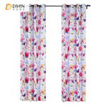 DIHIN HOME Pastoral Floral Printed Curtains,Blackout Grommet Window Curtain for Living Room ,52x63-inch,1 Panel Roman Shades Curtains Window Blinds custom curtains blackout curtains curtains for living room sheer curtains curtain fabric linen curtains kitchen curtains velvet curtains pinch pleat curtains bay window curtains outdoor curtains pleated curtains floral curtains dining room curtains kitchen valances drapes for bedroom patio curtains nursery curtains grommet curtains