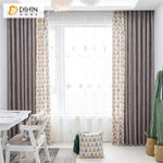 DIHIN HOME Pastoral Flower Printed Spliced Curtains，Blackout Grommet Window Curtain for Living Room ,52x63-inch,1 Panel Roman Shades Curtains Window Blinds custom curtains blackout curtains curtains for living room sheer curtains curtain fabric linen curtains kitchen curtains velvet curtains pinch pleat curtains bay window curtains outdoor curtains pleated curtains floral curtains dining room curtains kitchen valances drapes for bedroom patio curtains nursery curtains grommet curtains