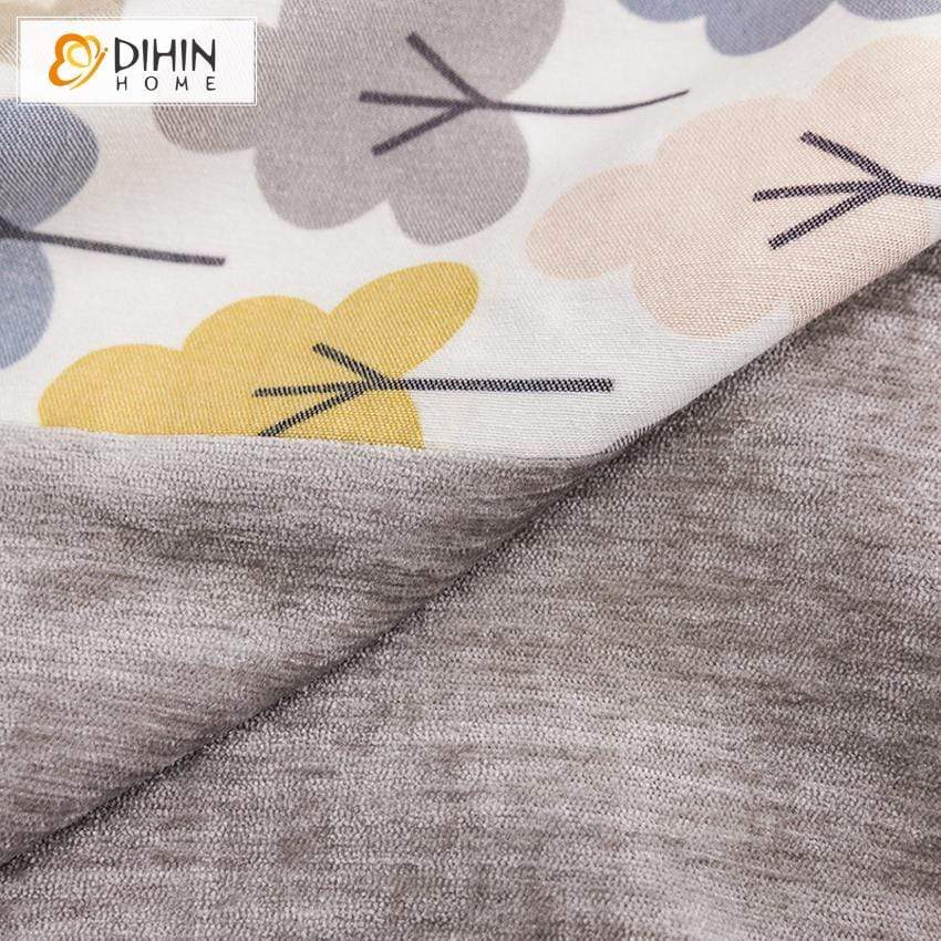 DIHIN HOME Pastoral Flower Printed Spliced Curtains，Blackout Grommet Window Curtain for Living Room ,52x63-inch,1 Panel Roman Shades Curtains Window Blinds custom curtains blackout curtains curtains for living room sheer curtains curtain fabric linen curtains kitchen curtains velvet curtains pinch pleat curtains bay window curtains outdoor curtains pleated curtains floral curtains dining room curtains kitchen valances drapes for bedroom patio curtains nursery curtains grommet curtains