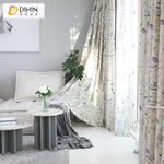 DIHIN HOME Pastoral Flowers and Plants Curtains ,Blackout Grommet Window Curtain for Living Room ,52x63-inch,1 Panel Roman Shades Curtains Window Blinds custom curtains blackout curtains curtains for living room sheer curtains curtain fabric linen curtains kitchen curtains velvet curtains pinch pleat curtains bay window curtains outdoor curtains pleated curtains floral curtains dining room curtains kitchen valances drapes for bedroom patio curtains nursery curtains grommet curtains