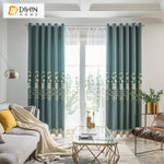 DIHIN HOME Pastoral Flowers Bonsai Cotton Linen Embroidered Curtain,Blackout Curtains Grommet Window Curtain for Living Room ,52x84-inch,1 Panel Roman Shades Curtains Window Blinds custom curtains blackout curtains curtains for living room sheer curtains curtain fabric linen curtains kitchen curtains velvet curtains pinch pleat curtains bay window curtains outdoor curtains pleated curtains floral curtains dining room curtains kitchen valances drapes for bedroom patio curtains nursery curtains grommet curtai