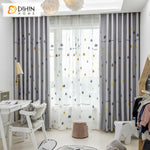 DIHIN HOME Pastoral Forest Embroideried,Blackout Grommet Window Curtain for Living Room ,52x63-inch,1 Panel Roman Shades Curtains Window Blinds custom curtains blackout curtains curtains for living room sheer curtains curtain fabric linen curtains kitchen curtains velvet curtains pinch pleat curtains bay window curtains outdoor curtains pleated curtains floral curtains dining room curtains kitchen valances drapes for bedroom patio curtains nursery curtains grommet curtains