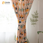 DIHIN HOME Pastoral Fruits Printed,Blackout Grommet Window Curtain for Living Room ,52x63-inch,1 Panel Roman Shades Curtains Window Blinds custom curtains blackout curtains curtains for living room sheer curtains curtain fabric linen curtains kitchen curtains velvet curtains pinch pleat curtains bay window curtains outdoor curtains pleated curtains floral curtains dining room curtains kitchen valances drapes for bedroom patio curtains nursery curtains grommet curtains