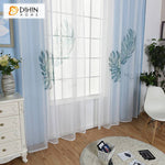DIHIN HOME Pastoral Green Banana Leaves Printed Sheer Curtain,Grommet Window Curtain for Living Room ,52x63-inch,1 Panel Roman Shades Curtains Window Blinds custom curtains blackout curtains curtains for living room sheer curtains curtain fabric linen curtains kitchen curtains velvet curtains pinch pleat curtains bay window curtains outdoor curtains pleated curtains floral curtains dining room curtains kitchen valances drapes for bedroom patio curtains nursery curtains grommet curtains