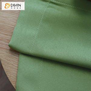 DIHIN HOME Pastoral Green Banana Tree Leaves Cotton / Linen Printed Curtains,Blackout Grommet Window Curtain for Living Room ,52x63-inch,1 Panel Roman Shades Window Curtains Curtains Window Blinds Curtains Drapes linen drapery curtains and drapes windows drapes custom curtains blackout curtains curtains for living room window shades sheer curtains curtain fabric window treatments custom drapery