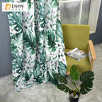 DIHIN HOME Pastoral Green Banana Tree Printed Curtains ,Blackout Grommet Window Curtain for Living Room ,52x63-inch,1 Panel Roman Shades Curtains Window Blinds custom curtains blackout curtains curtains for living room sheer curtains curtain fabric linen curtains kitchen curtains velvet curtains pinch pleat curtains bay window curtains outdoor curtains pleated curtains floral curtains dining room curtains kitchen valances drapes for bedroom patio curtains nursery curtains grommet curtains