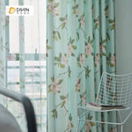 DIHIN HOME Pastoral Green Floral Curtains，Blackout Grommet Window Curtain for Living Room ,52x63-inch,1 Panel Roman Shades Curtains Window Blinds custom curtains blackout curtains curtains for living room sheer curtains curtain fabric linen curtains kitchen curtains velvet curtains pinch pleat curtains bay window curtains outdoor curtains pleated curtains floral curtains dining room curtains kitchen valances drapes for bedroom patio curtains nursery curtains grommet curtains