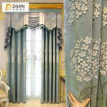 DIHIN HOME Pastoral Green Flowers Embroidered Valance ,Blackout Curtains Grommet Window Curtain for Living Room ,52x90-inch,1 Panel Roman Shades Curtains Window Blinds custom curtains blackout curtains curtains for living room sheer curtains curtain fabric linen curtains kitchen curtains velvet curtains pinch pleat curtains bay window curtains outdoor curtains pleated curtains floral curtains dining room curtains kitchen valances drapes for bedroom patio curtains nursery curtains grommet curtains