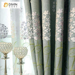 DIHIN HOME Pastoral Green Flowers Embroidered Valance ,Blackout Curtains Grommet Window Curtain for Living Room ,52x90-inch,1 Panel Roman Shades Curtains Window Blinds custom curtains blackout curtains curtains for living room sheer curtains curtain fabric linen curtains kitchen curtains velvet curtains pinch pleat curtains bay window curtains outdoor curtains pleated curtains floral curtains dining room curtains kitchen valances drapes for bedroom patio curtains nursery curtains grommet curtains
