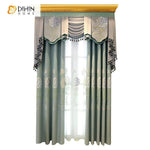 DIHIN HOME Pastoral Green Flowers Embroidered Valance ,Blackout Curtains Grommet Window Curtain for Living Room ,52x90-inch,1 Panel Roman Shades Curtains Window Blinds custom curtains blackout curtains curtains for living room sheer curtains curtain fabric linen curtains kitchen curtains velvet curtains pinch pleat curtains bay window curtains outdoor curtains pleated curtains floral curtains dining room curtains kitchen valances drapes for bedroom patio curtains nursery curtains grommet curtains