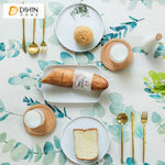 DIHIN HOME Pastoral Green Leaves Printed Tablecloth For Rectangle Tables,Custom Washed Linen Tablecloth,Handmade Rectangle Table Cover Roman Shades Curtains Window Blinds custom curtains blackout curtains curtains for living room sheer curtains curtain fabric linen curtains kitchen curtains velvet curtains pinch pleat curtains bay window curtains outdoor curtains pleated curtains floral curtains dining room curtains kitchen valances drapes for bedroom patio curtains nursery curtains grommet curtains