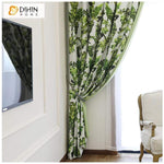 DIHIN HOME Pastoral Green Spliced Curtains，Blackout Grommet Window Curtain for Living Room ,52x63-inch,1 Panel Roman Shades Curtains Window Blinds custom curtains blackout curtains curtains for living room sheer curtains curtain fabric linen curtains kitchen curtains velvet curtains pinch pleat curtains bay window curtains outdoor curtains pleated curtains floral curtains dining room curtains kitchen valances drapes for bedroom patio curtains nursery curtains grommet curtains