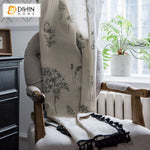 DIHIN HOME Pastoral Hand Drawn Flowers Printing,Blackout Grommet Window Curtain for Living Room ,52x63-inch,1 Panel Roman Shades Curtains Window Blinds custom curtains blackout curtains curtains for living room sheer curtains curtain fabric linen curtains kitchen curtains velvet curtains pinch pleat curtains bay window curtains outdoor curtains pleated curtains floral curtains dining room curtains kitchen valances drapes for bedroom patio curtains nursery curtains grommet curtains