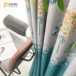 DIHIN HOME Pastoral High-end Trees Jacquard Curtains,Grommet Window Curtain for Living Room ,52x63-inch,1 Panel Roman Shades Curtains Window Blinds custom curtains blackout curtains curtains for living room sheer curtains curtain fabric linen curtains kitchen curtains velvet curtains pinch pleat curtains bay window curtains outdoor curtains pleated curtains floral curtains dining room curtains kitchen valances drapes for bedroom patio curtains nursery curtains grommet curtains