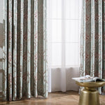 DIHIN HOME Pastoral High-precision Embroidery Blackout Curtains,Blackout Grommet Window Curtain for Living Room ,52x63-inch,1 Panel Roman Shades Curtains Window Blinds custom curtains blackout curtains curtains for living room sheer curtains curtain fabric linen curtains kitchen curtains velvet curtains pinch pleat curtains bay window curtains outdoor curtains pleated curtains floral curtains dining room curtains kitchen valances drapes for bedroom patio curtains nursery curtains grommet curtains
