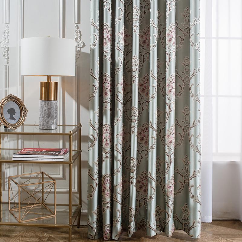 DIHIN HOME Pastoral High-precision Embroidery Blackout Curtains,Blackout Grommet Window Curtain for Living Room ,52x63-inch,1 Panel Roman Shades Curtains Window Blinds custom curtains blackout curtains curtains for living room sheer curtains curtain fabric linen curtains kitchen curtains velvet curtains pinch pleat curtains bay window curtains outdoor curtains pleated curtains floral curtains dining room curtains kitchen valances drapes for bedroom patio curtains nursery curtains grommet curtains