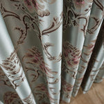 DIHIN HOME Pastoral High-precision Embroidery Blackout Curtains,Blackout Grommet Window Curtain for Living Room ,52x63-inch,1 Panel Roman Shades Curtains Window Blinds custom curtains blackout curtains curtains for living room sheer curtains curtain fabric linen curtains kitchen curtains velvet curtains pinch pleat curtains bay window curtains outdoor curtains pleated curtains floral curtains dining room curtains kitchen valances drapes for bedroom patio curtains nursery curtains grommet curtains