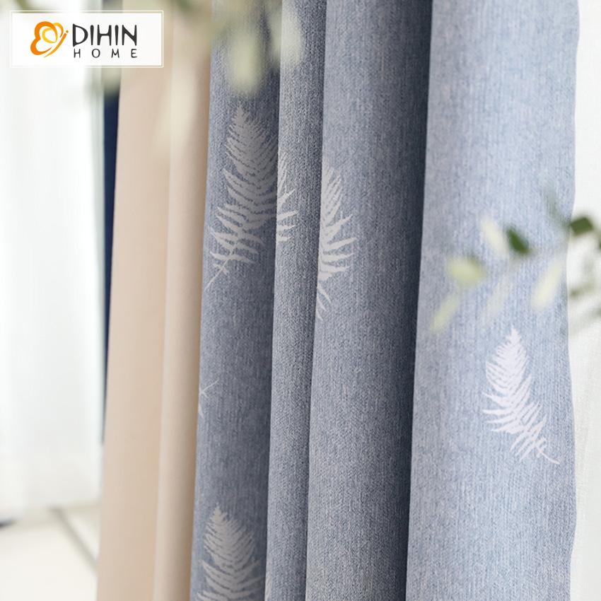 DIHIN HOME Pastoral High Quality 3 Fabrics Spliced,Blackout Grommet Window Curtain for Living Room ,52x63-inch,1 Panel Roman Shades Curtains Window Blinds custom curtains blackout curtains curtains for living room sheer curtains curtain fabric linen curtains kitchen curtains velvet curtains pinch pleat curtains bay window curtains outdoor curtains pleated curtains floral curtains dining room curtains kitchen valances drapes for bedroom patio curtains nursery curtains grommet curtains
