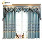 DIHIN HOME Pastoral High Quality Embroidered Valance ,Blackout Curtains Grommet Window Curtain for Living Room ,52x84-inch,1 Panel Roman Shades Curtains Window Blinds custom curtains blackout curtains curtains for living room sheer curtains curtain fabric linen curtains kitchen curtains velvet curtains pinch pleat curtains bay window curtains outdoor curtains pleated curtains floral curtains dining room curtains kitchen valances drapes for bedroom patio curtains nursery curtains grommet curtains