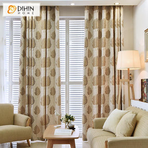 DIHIN HOME Pastoral High Quality Luxury Jacquard Curtains ,Blackout Grommet Window Curtain for Living Room ,52x63-inch,1 Panel Roman Shades Curtains Window Blinds custom curtains blackout curtains curtains for living room sheer curtains curtain fabric linen curtains kitchen curtains velvet curtains pinch pleat curtains bay window curtains outdoor curtains pleated curtains floral curtains dining room curtains kitchen valances drapes for bedroom patio curtains nursery curtains grommet curtains