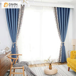 DIHIN HOME Pastoral High Quality Spliced Leaves Printed,Blackout Grommet Window Curtain for Living Room ,52x63-inch,1 Panel Roman Shades Curtains Window Blinds custom curtains blackout curtains curtains for living room sheer curtains curtain fabric linen curtains kitchen curtains velvet curtains pinch pleat curtains bay window curtains outdoor curtains pleated curtains floral curtains dining room curtains kitchen valances drapes for bedroom patio curtains nursery curtains grommet curtains