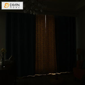 DIHIN HOME Pastoral High Quality Spliced Leaves Printed,Blackout Grommet Window Curtain for Living Room ,52x63-inch,1 Panel Roman Shades Curtains Window Blinds custom curtains blackout curtains curtains for living room sheer curtains curtain fabric linen curtains kitchen curtains velvet curtains pinch pleat curtains bay window curtains outdoor curtains pleated curtains floral curtains dining room curtains kitchen valances drapes for bedroom patio curtains nursery curtains grommet curtains