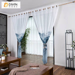 DIHIN HOME Pastoral Landscape Painting Printed,Sheer Curtain,Grommet Window Curtain for Living Room ,52x63-inch,1 Panel Roman Shades Curtains Window Blinds custom curtains blackout curtains curtains for living room sheer curtains curtain fabric linen curtains kitchen curtains velvet curtains pinch pleat curtains bay window curtains outdoor curtains pleated curtains floral curtains dining room curtains kitchen valances drapes for bedroom patio curtains nursery curtains grommet curtains