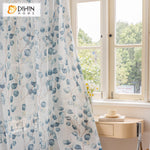 DIHIN HOME Pastoral Leaves Ink Printed,Sheer Curtain, Grommet Window Curtain for Living Room ,52x63-inch,1 Panel Roman Shades Curtains Window Blinds custom curtains blackout curtains curtains for living room sheer curtains curtain fabric linen curtains kitchen curtains velvet curtains pinch pleat curtains bay window curtains outdoor curtains pleated curtains floral curtains dining room curtains kitchen valances drapes for bedroom patio curtains nursery curtains grommet curtains