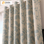 DIHIN HOME Pastoral Leaves Printed,Blackout Grommet Window Curtain for Living Room ,52x63-inch,1 Panel Roman Shades Curtains Window Blinds custom curtains blackout curtains curtains for living room sheer curtains curtain fabric linen curtains kitchen curtains velvet curtains pinch pleat curtains bay window curtains outdoor curtains pleated curtains floral curtains dining room curtains kitchen valances drapes for bedroom patio curtains nursery curtains grommet curtains