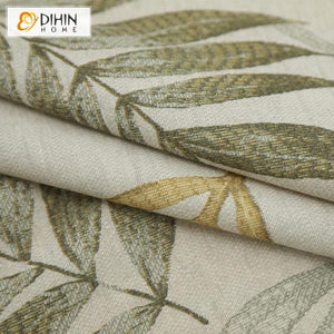 DIHIN HOME Pastoral Leaves Printed Curtains，Blackout Grommet Window Curtain for Living Room ,52x63-inch,1 Panel Roman Shades Curtains Window Blinds custom curtains blackout curtains curtains for living room sheer curtains curtain fabric linen curtains kitchen curtains velvet curtains pinch pleat curtains bay window curtains outdoor curtains pleated curtains floral curtains dining room curtains kitchen valances drapes for bedroom patio curtains nursery curtains grommet curtains
