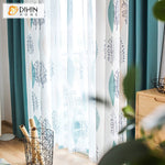 DIHIN HOME Pastoral Leaves Printed Splicing Curtains,Grommet Window Curtain for Living Room ,52x63-inch,1 Panel Roman Shades Curtains Window Blinds custom curtains blackout curtains curtains for living room sheer curtains curtain fabric linen curtains kitchen curtains velvet curtains pinch pleat curtains bay window curtains outdoor curtains pleated curtains floral curtains dining room curtains kitchen valances drapes for bedroom patio curtains nursery curtains grommet curtains