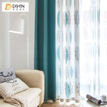 DIHIN HOME Pastoral Leaves Printed Splicing Curtains,Grommet Window Curtain for Living Room ,52x63-inch,1 Panel Roman Shades Curtains Window Blinds custom curtains blackout curtains curtains for living room sheer curtains curtain fabric linen curtains kitchen curtains velvet curtains pinch pleat curtains bay window curtains outdoor curtains pleated curtains floral curtains dining room curtains kitchen valances drapes for bedroom patio curtains nursery curtains grommet curtains