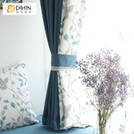 DIHIN HOME Pastoral Leaves Printed Valance ,Blackout Curtains Grommet Window Curtain for Living Room ,52x84-inch,1 Panel Roman Shades Curtains Window Blinds custom curtains blackout curtains curtains for living room sheer curtains curtain fabric linen curtains kitchen curtains velvet curtains pinch pleat curtains bay window curtains outdoor curtains pleated curtains floral curtains dining room curtains kitchen valances drapes for bedroom patio curtains nursery curtains grommet curtains