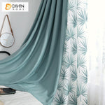 DIHIN HOME Pastoral Leaves Spliced Curtains，Blackout Grommet Window Curtain for Living Room ,52x63-inch,1 Panel Roman Shades Curtains Window Blinds custom curtains blackout curtains curtains for living room sheer curtains curtain fabric linen curtains kitchen curtains velvet curtains pinch pleat curtains bay window curtains outdoor curtains pleated curtains floral curtains dining room curtains kitchen valances drapes for bedroom patio curtains nursery curtains grommet curtains