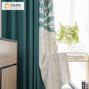 DIHIN HOME Pastoral Natural Big Banana Leaves Printed,Blackout Grommet Window Curtain for Living Room ,52x63-inch,1 Panel Roman Shades Curtains Window Blinds custom curtains blackout curtains curtains for living room sheer curtains curtain fabric linen curtains kitchen curtains velvet curtains pinch pleat curtains bay window curtains outdoor curtains pleated curtains floral curtains dining room curtains kitchen valances drapes for bedroom patio curtains nursery curtains grommet curtains