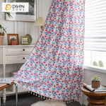 DIHIN HOME Pastoral Natural Flowers Printed,Blackout Grommet Window Curtain for Living Room ,52x63-inch,1 Panel Roman Shades Curtains Window Blinds custom curtains blackout curtains curtains for living room sheer curtains curtain fabric linen curtains kitchen curtains velvet curtains pinch pleat curtains bay window curtains outdoor curtains pleated curtains floral curtains dining room curtains kitchen valances drapes for bedroom patio curtains nursery curtains grommet curtains
