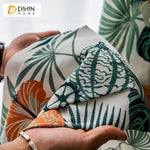 DIHIN HOME Pastoral Natural Leave and Flower Printed,Blackout Grommet Window Curtain for Living Room ,52x63-inch,1 Panel Roman Shades Curtains Window Blinds custom curtains blackout curtains curtains for living room sheer curtains curtain fabric linen curtains kitchen curtains velvet curtains pinch pleat curtains bay window curtains outdoor curtains pleated curtains floral curtains dining room curtains kitchen valances drapes for bedroom patio curtains nursery curtains grommet curtains