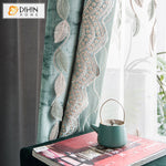 DIHIN HOME Pastoral Natural Leaves Embroidered Curtains,Grommet Window Curtain for Living Room,52x63-inch,1 Panel Roman Shades Curtains Window Blinds custom curtains blackout curtains curtains for living room sheer curtains curtain fabric linen curtains kitchen curtains velvet curtains pinch pleat curtains bay window curtains outdoor curtains pleated curtains floral curtains dining room curtains kitchen valances drapes for bedroom patio curtains nursery curtains grommet curtains