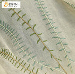 DIHIN HOME Pastoral Natural Water Grass Embroidered ,Sheer Curtain, Grommet Window Curtain for Living Room ,52x63-inch,1 Panel Roman Shades Curtains Window Blinds custom curtains blackout curtains curtains for living room sheer curtains curtain fabric linen curtains kitchen curtains velvet curtains pinch pleat curtains bay window curtains outdoor curtains pleated curtains floral curtains dining room curtains kitchen valances drapes for bedroom patio curtains nursery curtains grommet curtains