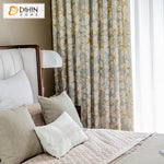 DIHIN HOME Pastoral Natural White Leave Printed,Blackout Grommet Window Curtain for Living Room ,52x63-inch,1 Panel Roman Shades Curtains Window Blinds custom curtains blackout curtains curtains for living room sheer curtains curtain fabric linen curtains kitchen curtains velvet curtains pinch pleat curtains bay window curtains outdoor curtains pleated curtains floral curtains dining room curtains kitchen valances drapes for bedroom patio curtains nursery curtains grommet curtains