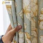 DIHIN HOME Pastoral Natural White Leave Printed,Blackout Grommet Window Curtain for Living Room ,52x63-inch,1 Panel Roman Shades Curtains Window Blinds custom curtains blackout curtains curtains for living room sheer curtains curtain fabric linen curtains kitchen curtains velvet curtains pinch pleat curtains bay window curtains outdoor curtains pleated curtains floral curtains dining room curtains kitchen valances drapes for bedroom patio curtains nursery curtains grommet curtains